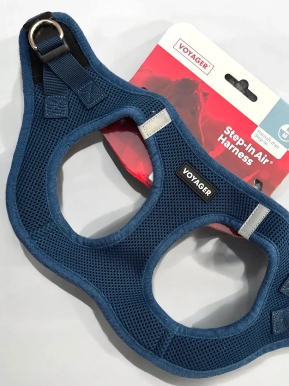 Voyager Step In Air Mesh Dog Harness Medium Navy Blue NWT